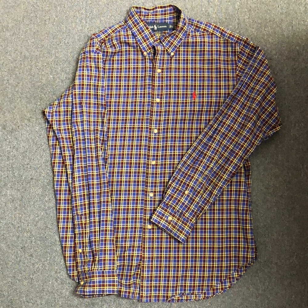 Plaid Ralph Lauren Button Down Shirt
